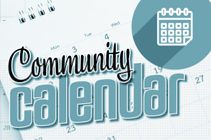 Community Calendar – Wed., Aug. 5