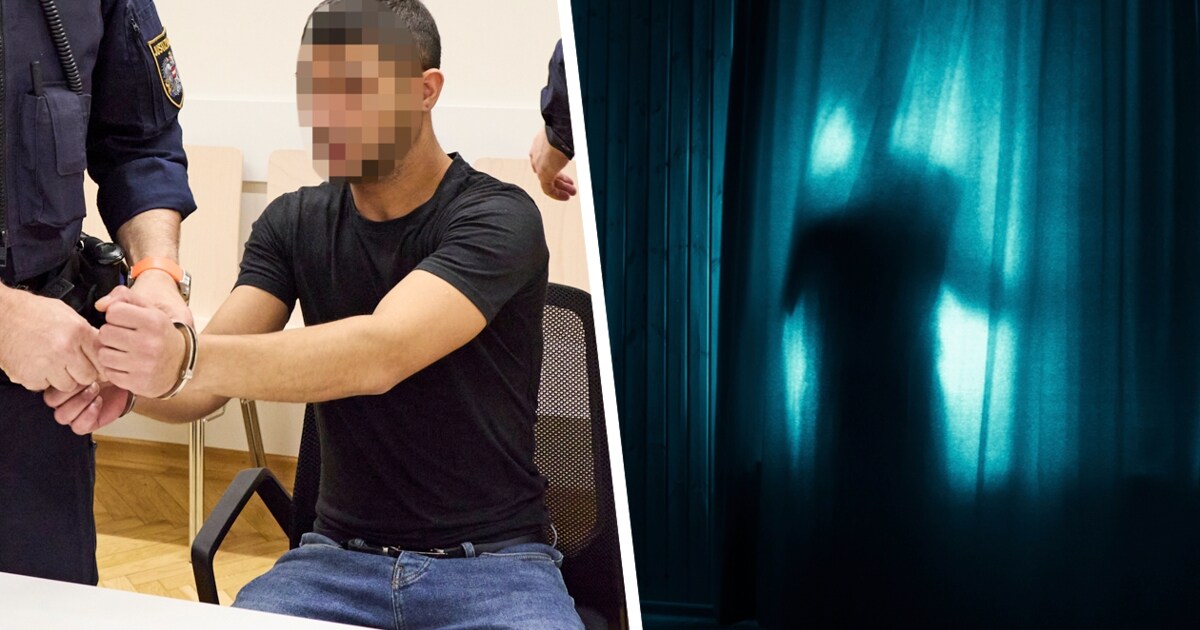 Albtraum in Vorgarten - Sperma-Spur auf Glasscheibe entlarvt Einbrecher