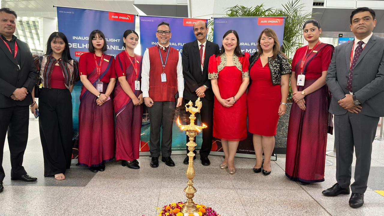 Air India inaugurates direct flights to Manila