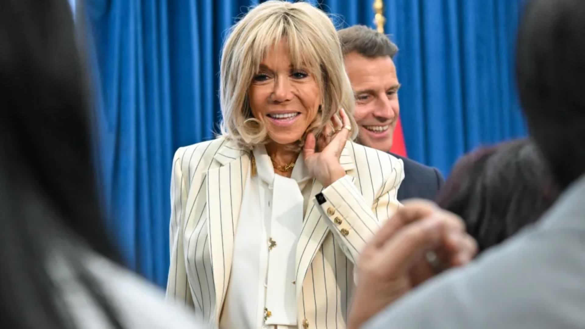 Candace Owens says she’ll make Brigitte Macron take invasive medical exam amid bizarre claims French first lady is a man