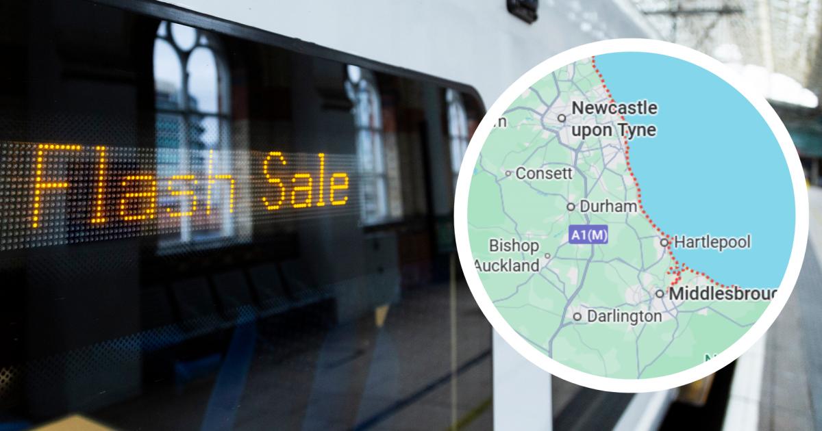 All the North East locations you can go by train for as low as £1 this month