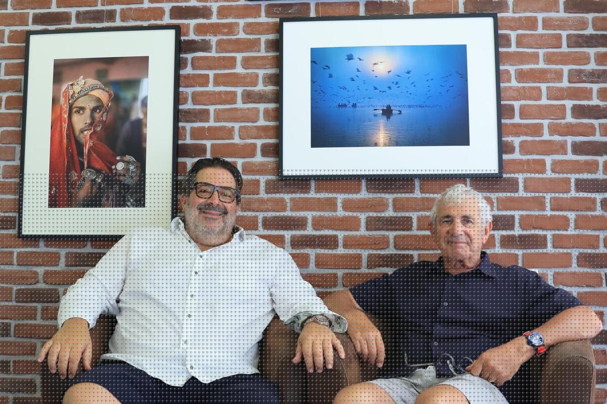 Michel Boujenah joue les attachés de presse pour une très belle expo photos sur l’Inde à voir à Nice et à Valbonne jusqu’au 31 août