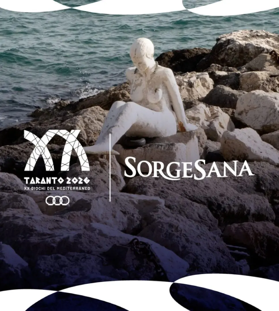 Acqua Sorgesana è Official Water dei Giochi del Mediterraneo di Taranto 2026