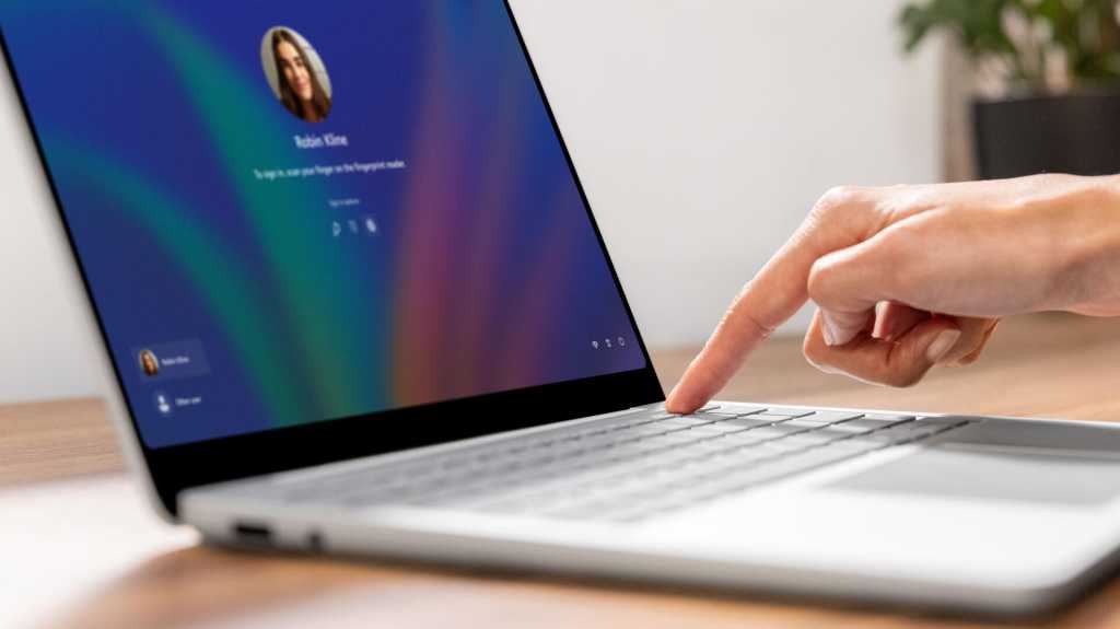 Windows 11 brings fingerprint sign-in to desktop PCs