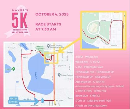 2025 Mayor’s 5K in Haines City October 4