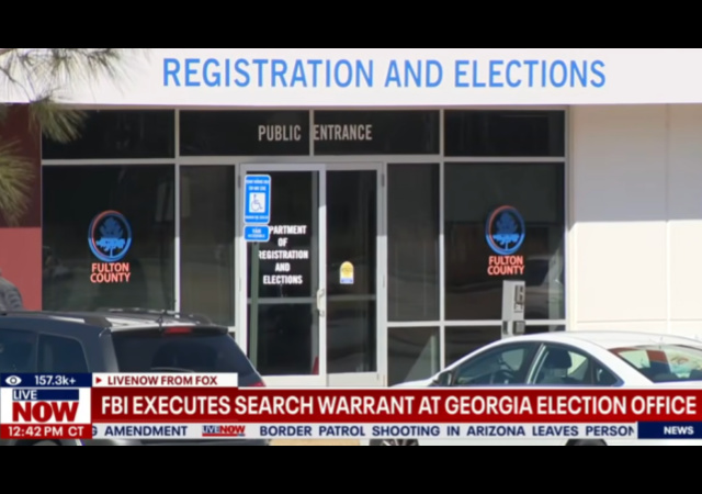 Comment on FBI Searches Fulton County, GA, Election Hub by Milhouse