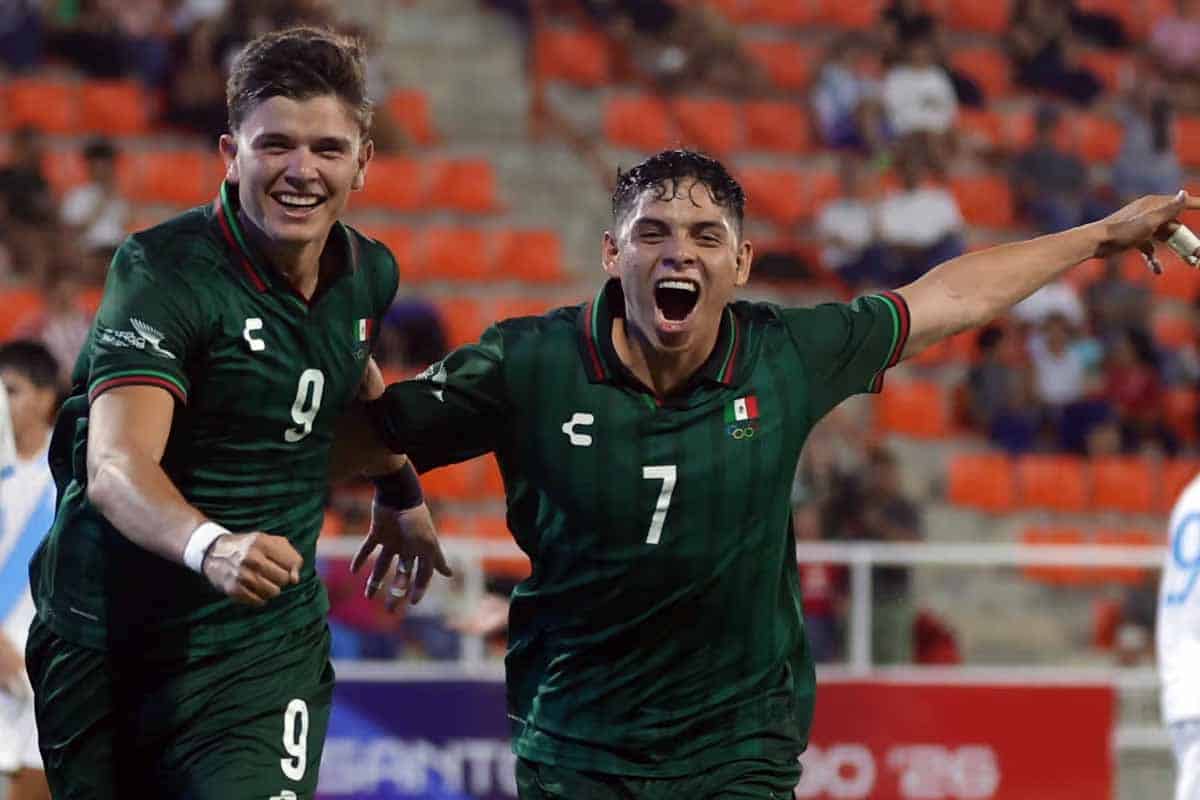 México Sub-23 vence 4-1 a Guatemala y avanza a semifinales