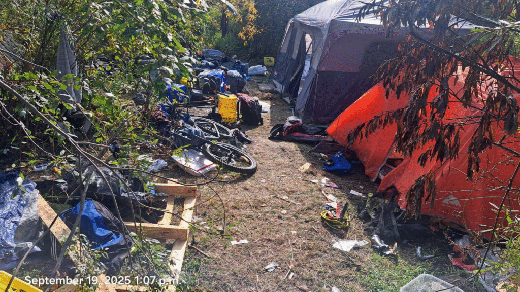 City of Cold Lake cleaned up over 1.5 tonnes from illegal encampment