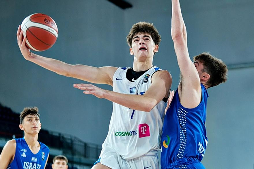 Ελλάδα – Ισραήλ 84-89: Ήττα με ανατροπή ξανά για τους Παίδες και 0/2 στο EuroBasket U16