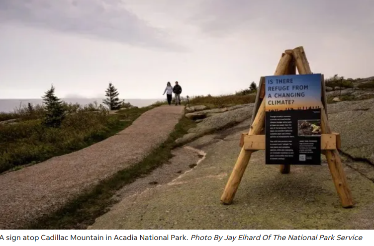Comment on Trump Admin Pulls Climate (scam) From Acadia National Park by Dana