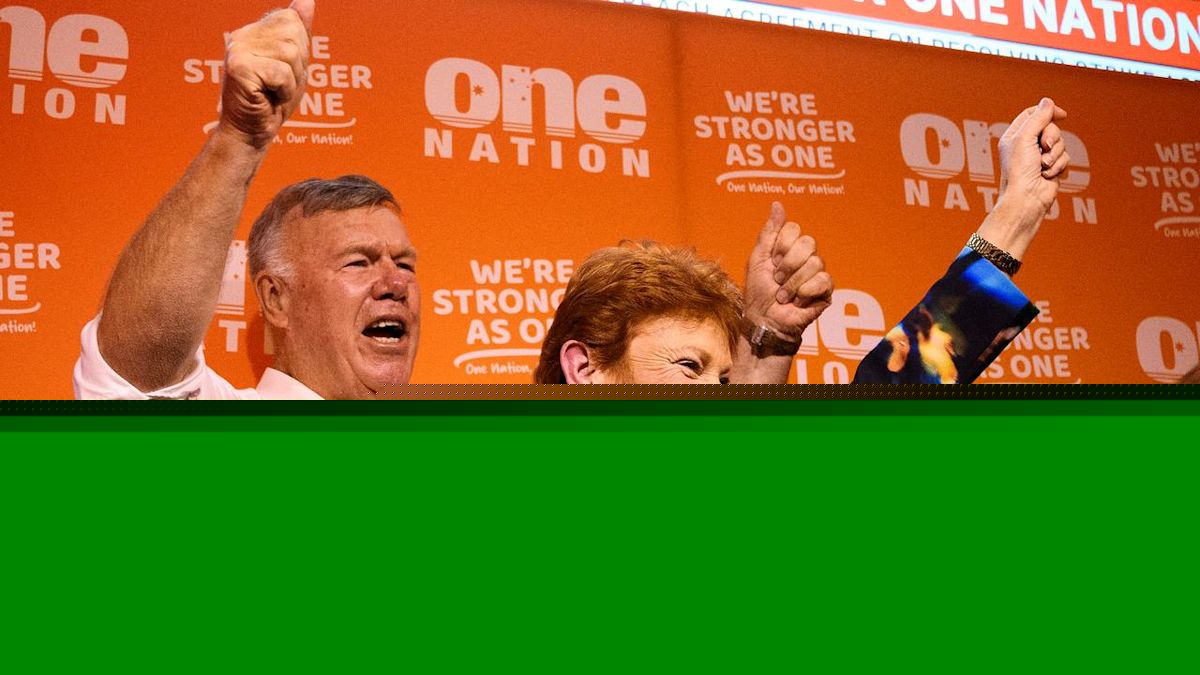 One Nation's rise in new heartland a warning to majors