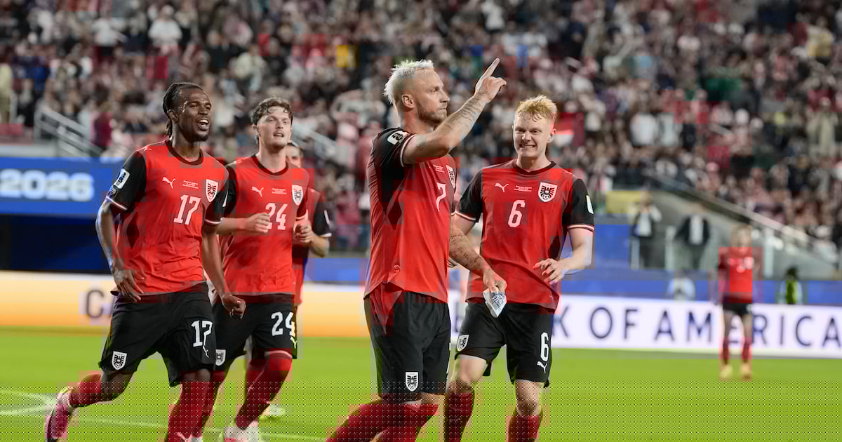 Marko Arnautovic at the double as Larne utterly outclassed in Belgrade