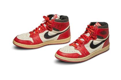 Comment on Michael Jordan’s first Air Jordans up for auction at Sotheby’s by Loewe shoes for luxury casual wear