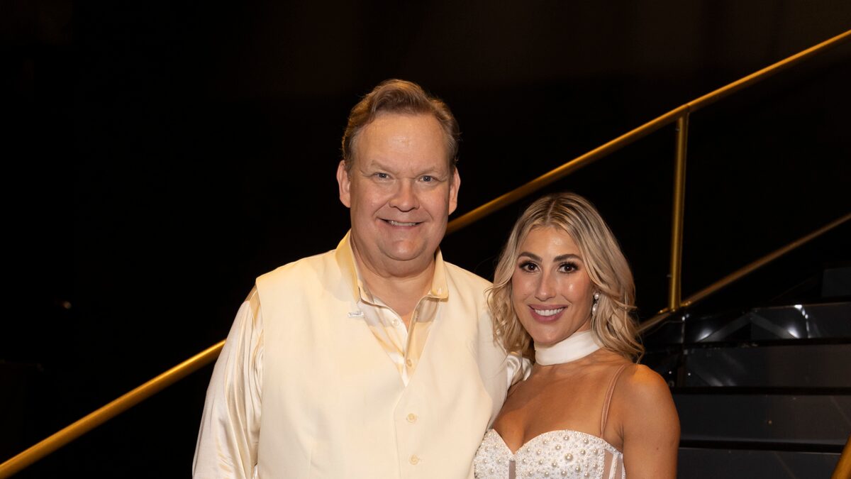Andy Richter Reacts to 'DWTS' Fan Love, Jokes Emma Slater 'Is 'Old Man Whisperer’