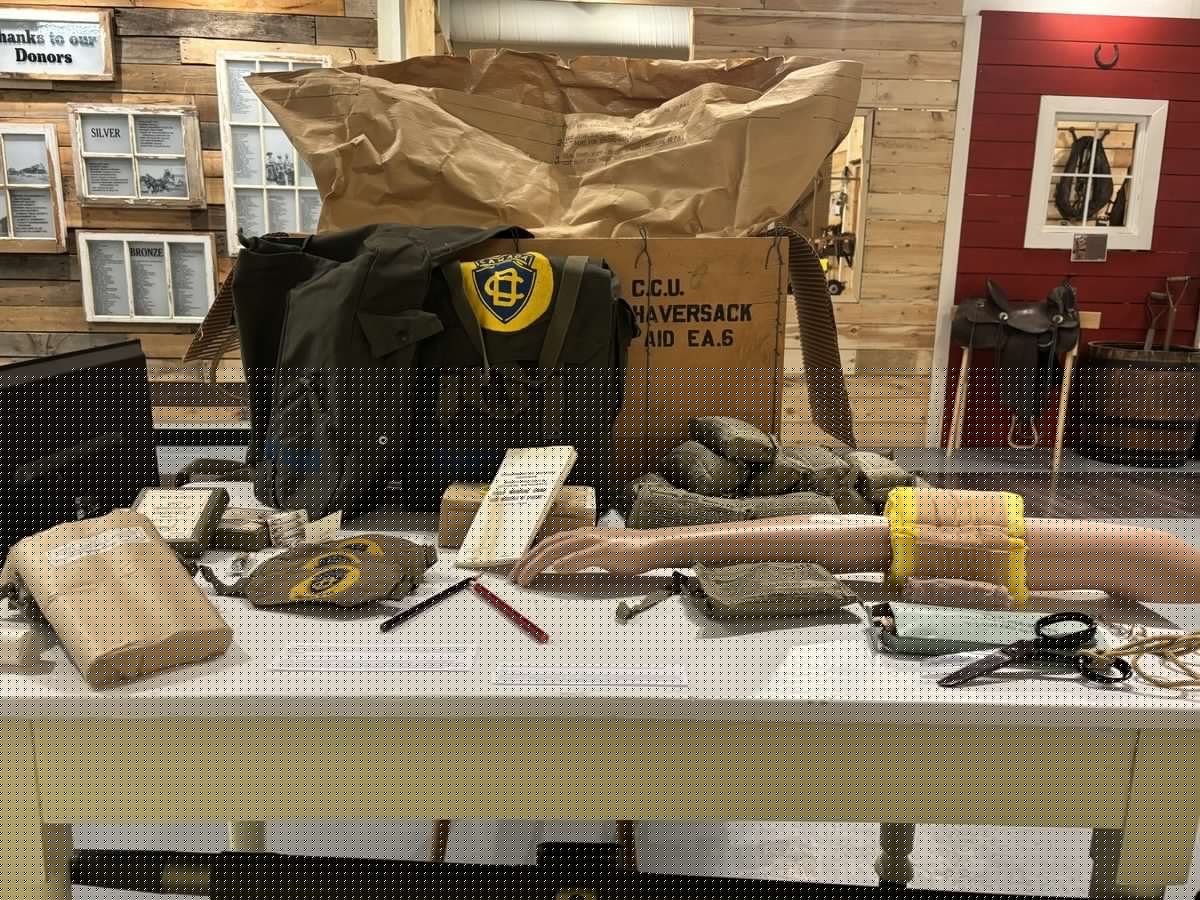 Vulcan museum reveals contents of 70-year-old mystery box