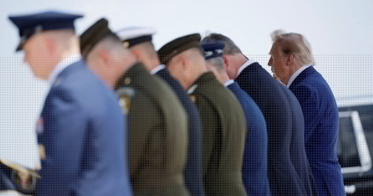 Veteran Rips Trump for ‘Staring Off Into the Abyss’ During Solemn Event