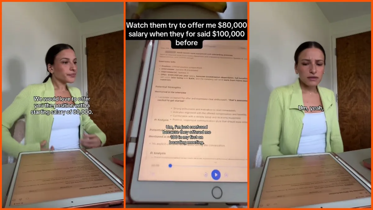 Woman’s promised six-figure salary suddenly drops by $20,000. Then the recruiter realizes she kept receipts: ‘There’s no way’