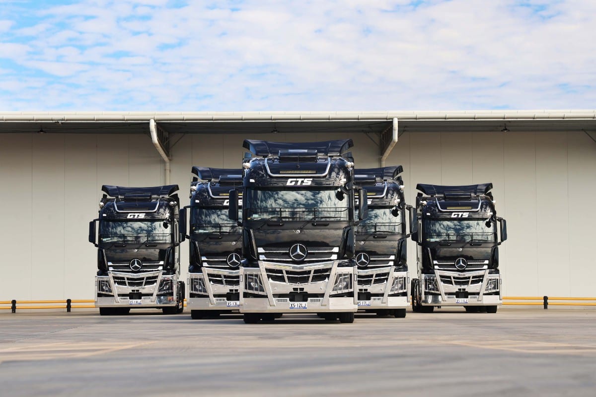 GTS adds flagship Actros trucks to fleet
