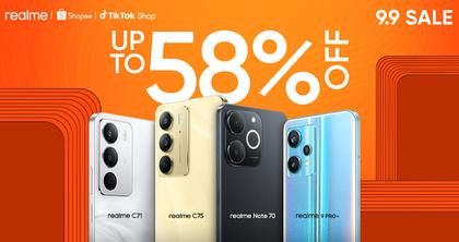 realme 9.9 Sale: Up to 58% Off Smartphones on Shopee and TikTok