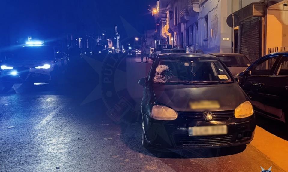 Pedestrian critical, motorcyclist hospitalised after two separate accident