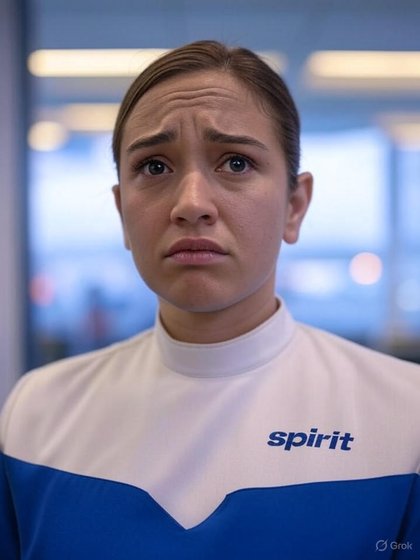 Spirit Airlines to Furlough 1,800 Attendants Amid Bankruptcy Woes