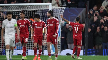 Salah breaks goal drought in Liverpool scoring spree