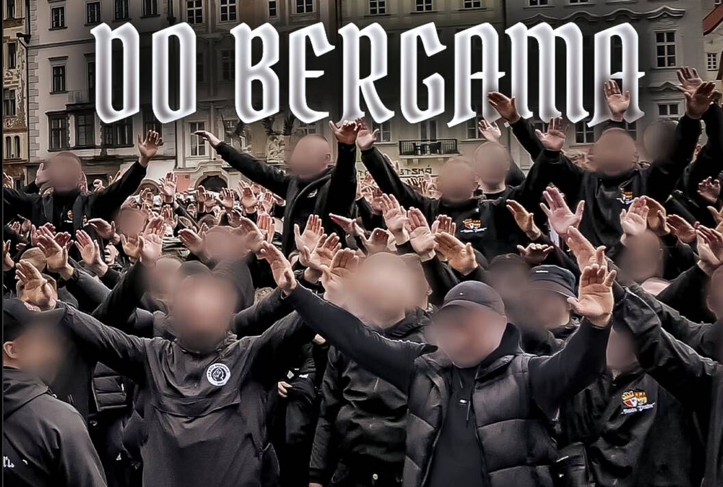In arrivo da Praga quasi 1.100 tifosi dello Slavia. La curva: “A Bergamo in nero”