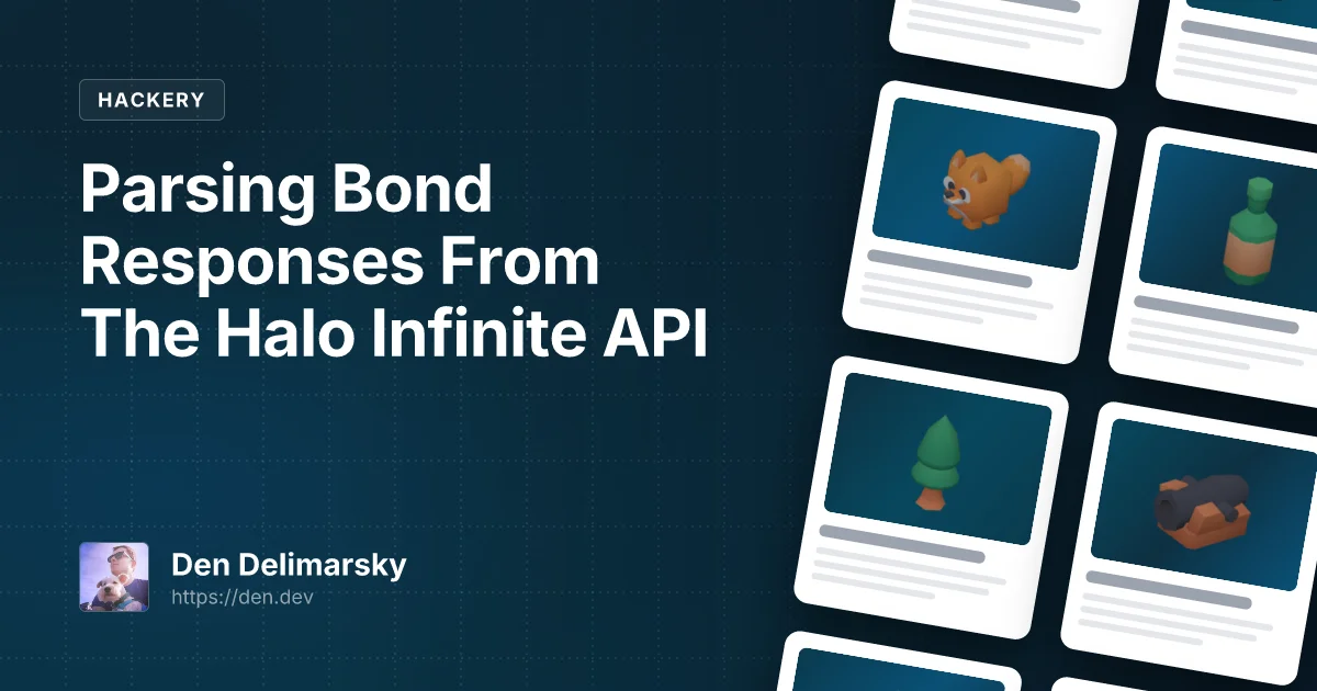 Parsing Bond Responses From The Halo Infinite API