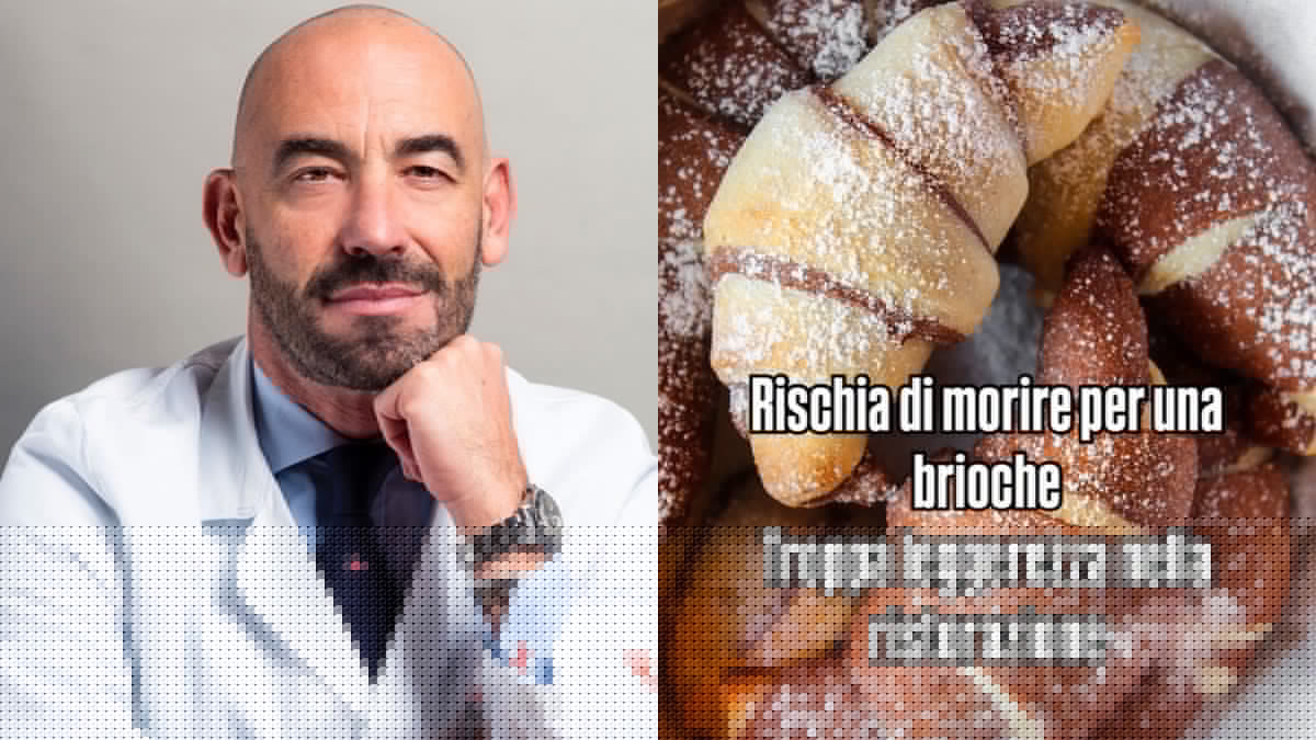 “Aveva chiesto una brioche vegana perché allergica al latte, gliene hanno servita una normale ed è finita in ospedale a Sassuolo”: la denuncia di Matteo Bassetti
