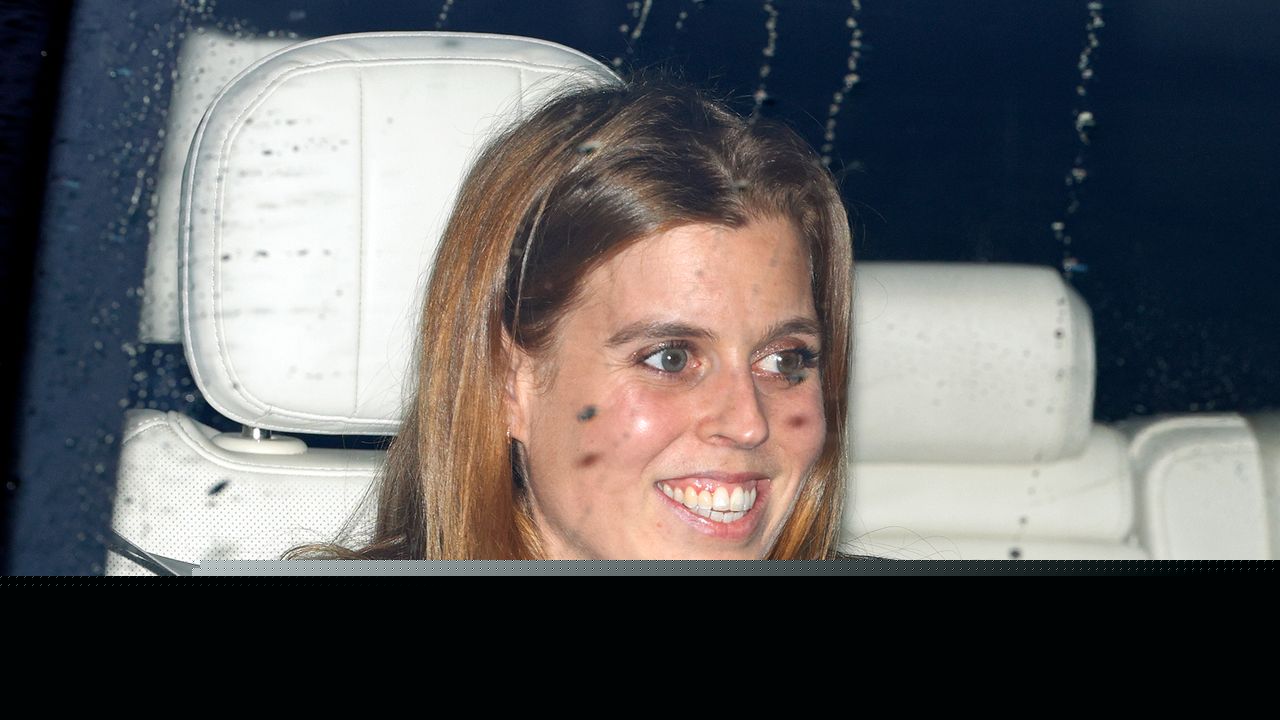 A gift for her niece? Princess Beatrice is spotted at Fortnum & Mason as her sister Princess Eugenie gives birth