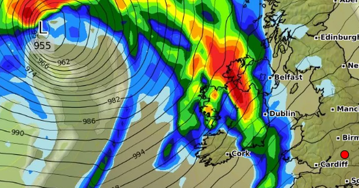 Storm Amy red and orange warnings as Met Eireann warns of nasty weather