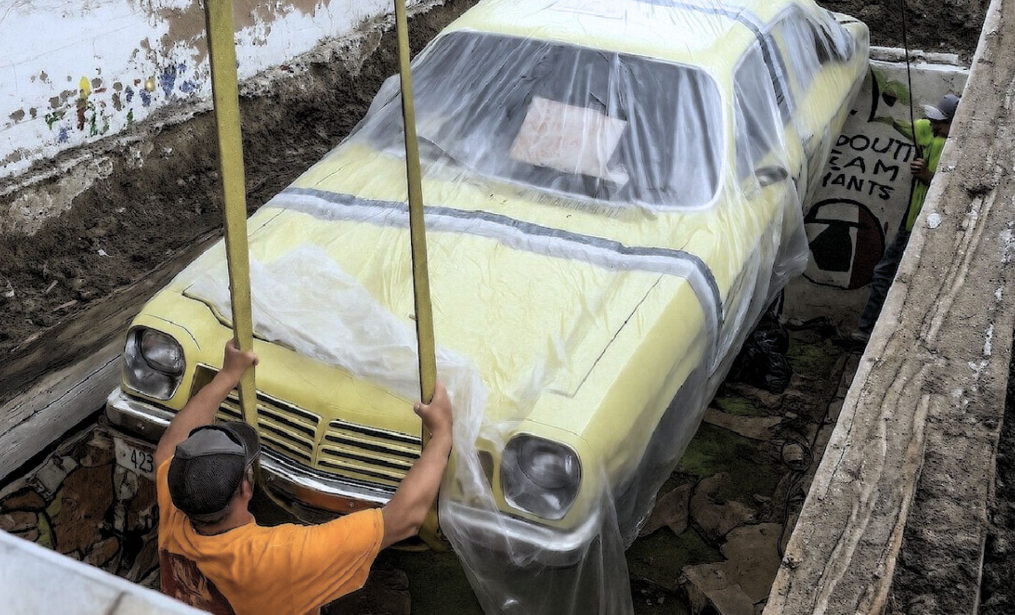 Comment on In 1975, They Buried a Brand-New Car as a Time Capsule. 50 Years Later, It Resurfaces—And Just as Problematic by Urghey Diud