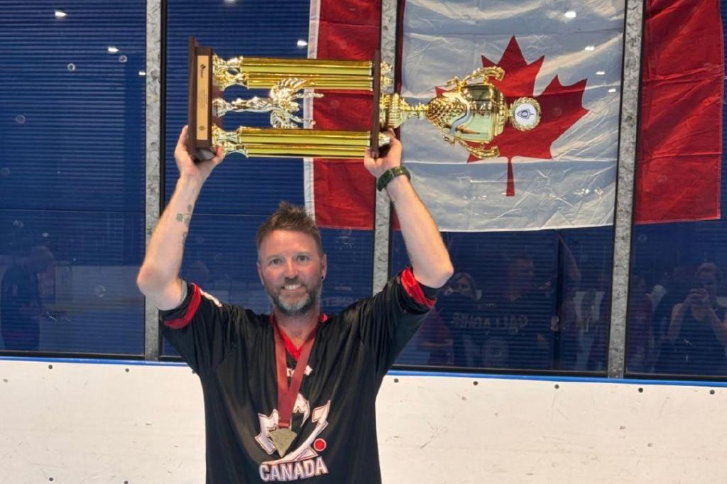 Red Deer man wins gold with Team Canada at ISBHF 2026 Men’s Legends World Championship