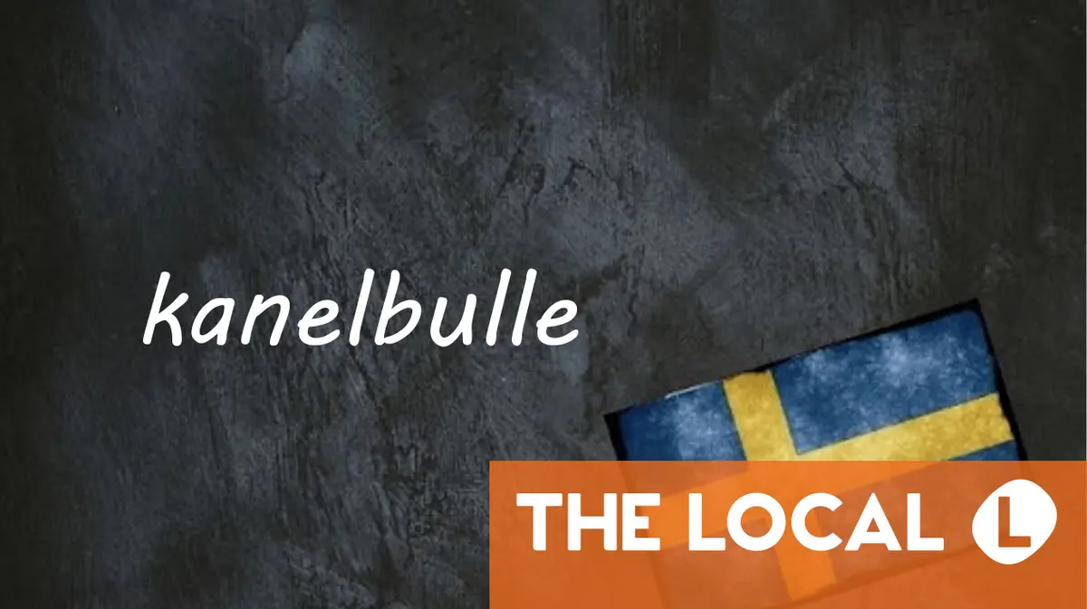 Swedish word of the day: kanelbulle