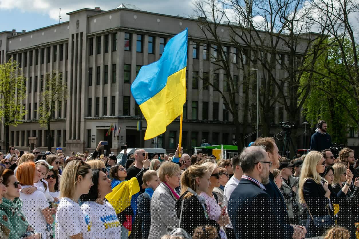 SADM siūloma skirti per 12 mln. eurų pagalbai Ukrainos karo pabėgėliams