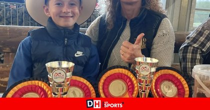 Beauraing: Théo, 12 ans et double-champion de Belgique et d'Europe d’équitation western, va défendre ses chances au Texas pour le championnat du monde