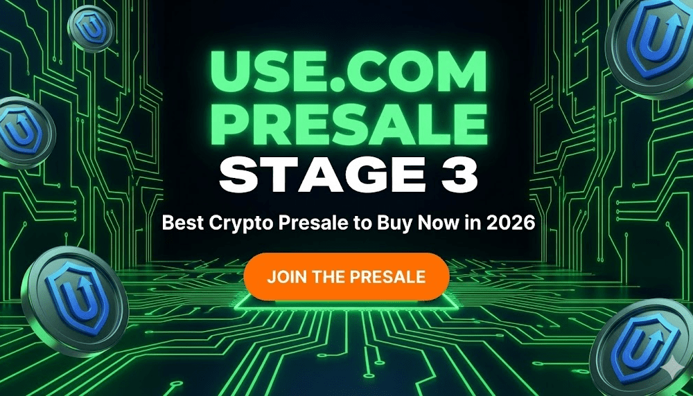Best Crypto Presale to Buy Now in 2026: Why USE.com Is Moving Fast in Stage 3