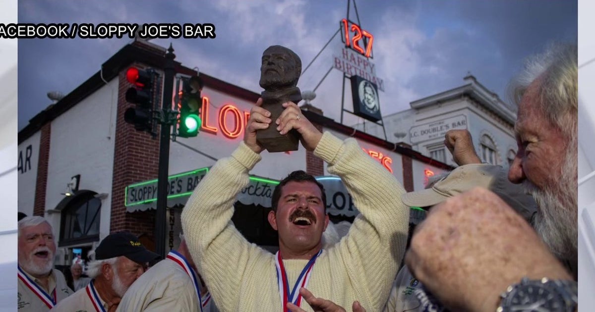 Tampa man wins Hemingway look-alike contest in Key West