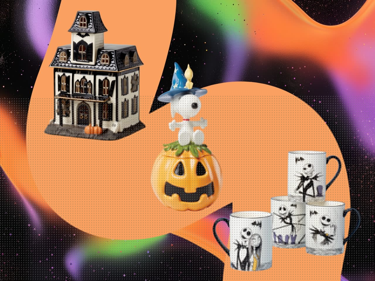 Lenox’s Halloween Shop is filled with tons of fun decor — including the cutest Snoopy pieces