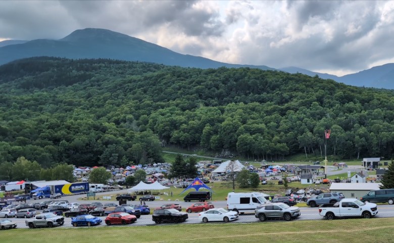 Fog lifts, record falls at Mount Washington Hillclimb