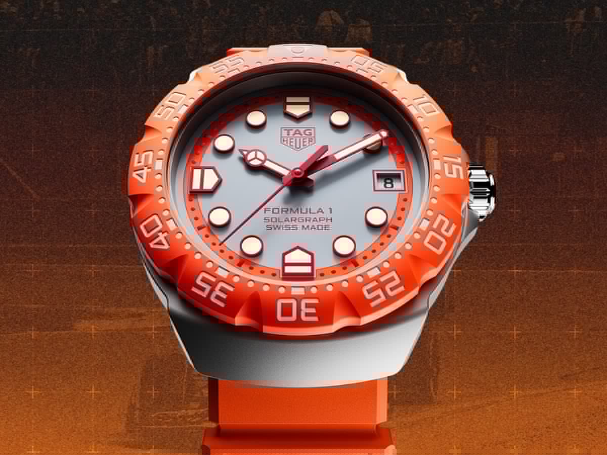 TAG Heuer Drops Bright Orange $3,200 F1 Solargraph for Final Dutch GP