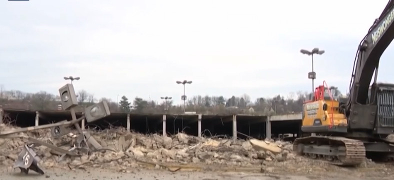 Officials eager for demolition of former Century III Mall property to be finished