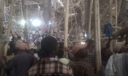 At least 30 killed in church scaffolding collapse in Ethiopia