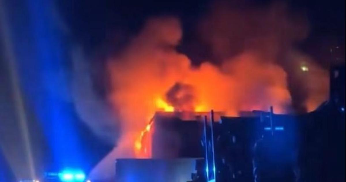 Business issues update after 60 firefighters battle blaze at its premises