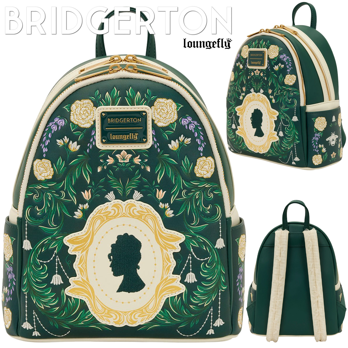Floral Mini-Backpack from Netflix’s Bridgerton Series (Loungefly) « Toy Blog