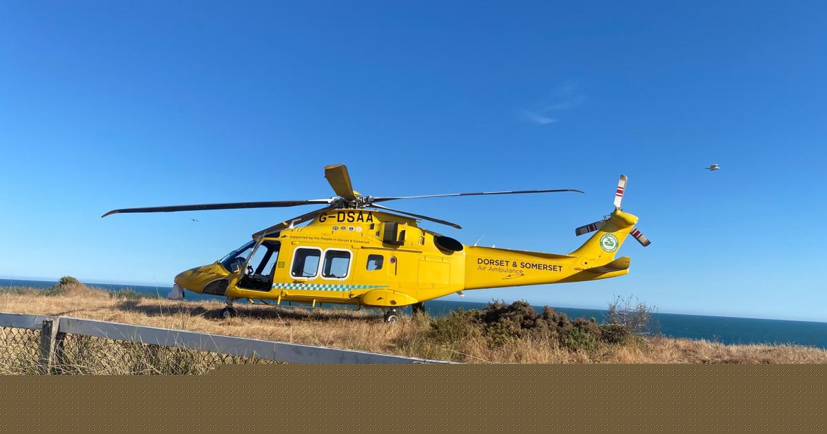 LIVE - Air ambulance lands and road blocked after reported crash