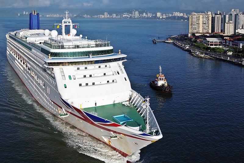 P&O’s Aurora Sets Sail on 75-Night Cruise to South America