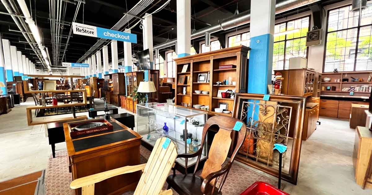 The Enormous Thrift Store In New York Has Rare Furniture At Rock-Bottom Prices