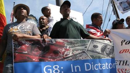 Comment on Video: Abebe Gelaw Interrupts PM Zenawi’s Speech | Ethiopian Activists Protest G8 Summit by ESAT: FBI Investigating Alleged Murder Plot Against Abebe Gellaw at Tadias Magazine