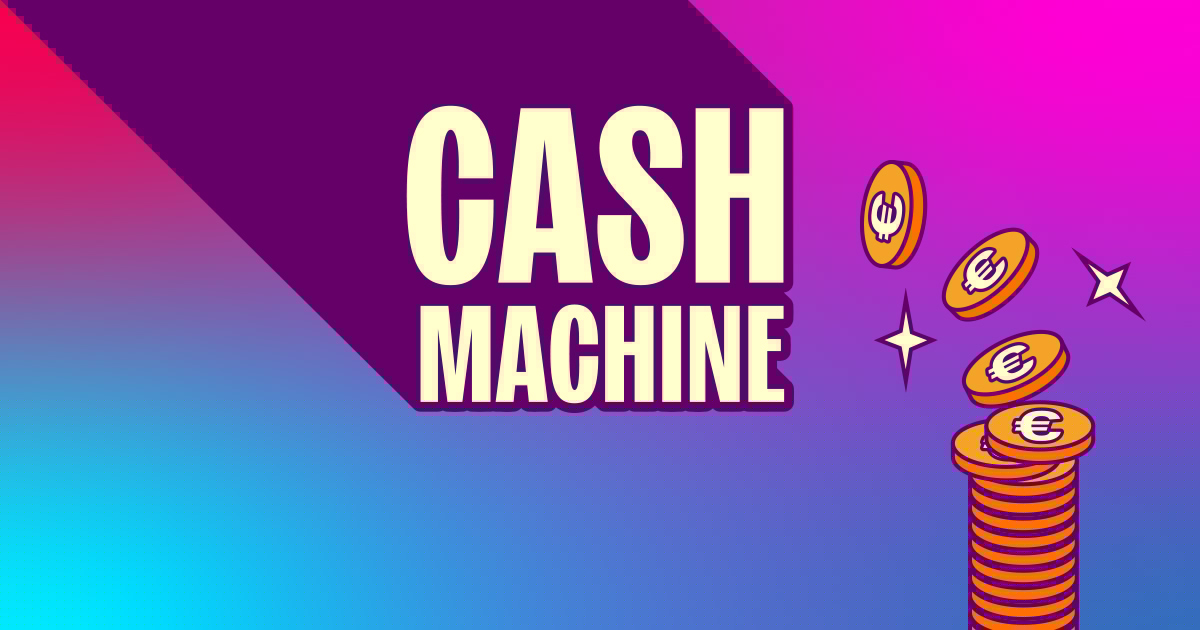 Win big money on the Cash Machine!